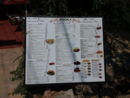 Angora Restaurant And Bar menu