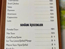 Neşeli Balık menu