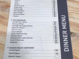 S.u.p Selimiye menu