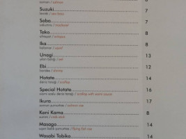 Ioki İstinye menu