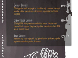 Mezzo Burger House menu