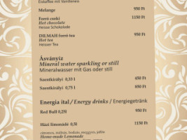 Hermina Étterem menu