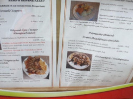 Hatod Kisvendéglő menu