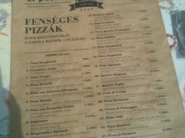 Il Padrino Pizza Club menu