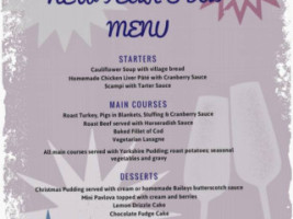 Searays Cafe menu