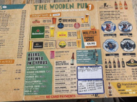 The Wooden Pub food