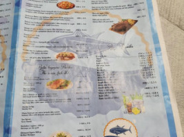 Fresh Fish menu