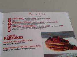 Inn On The Beach menu