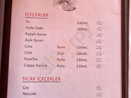 Kafro's Pizzeria menu