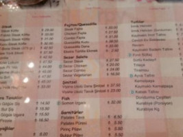 Filizler Köftecisi Üsküdar menu