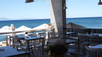 Thalassa Restaurant Beach Bar inside