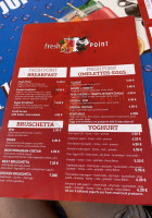 Fresh Point Juice menu