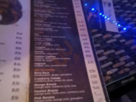 Willy's menu