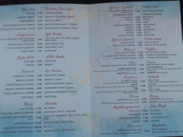 Bobby's Cafe Bar Restaurant menu