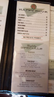 Fandom Coffee menu