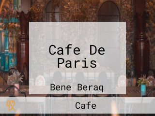 Cafe De Paris