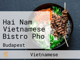 Hai Nam Vietnamese Bistro Pho