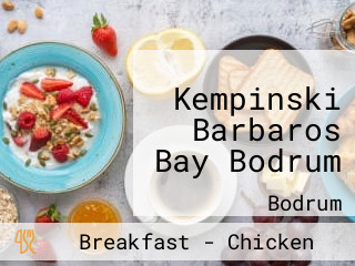Kempinski Barbaros Bay Bodrum