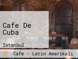 Cafe De Cuba
