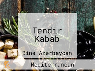 Tendir Kabab