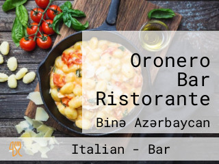 Oronero Bar Ristorante
