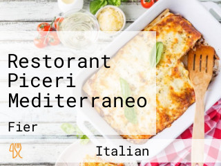 Restorant Piceri Mediterraneo