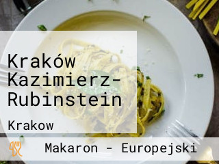 Kraków Kazimierz- Rubinstein