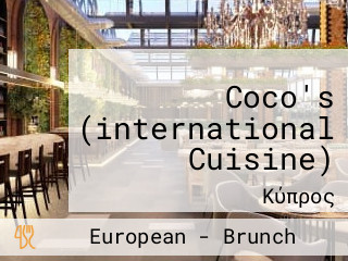 Coco's (international Cuisine)