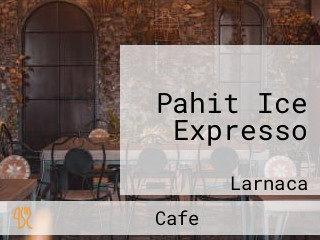 Pahit Ice Expresso