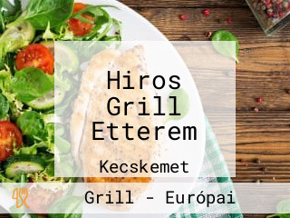 Hiros Grill Etterem