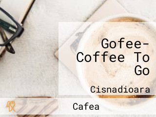 Gofee- Coffee To Go