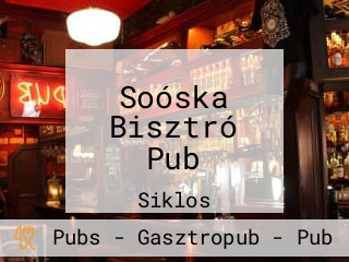 Soóska Bisztró Pub