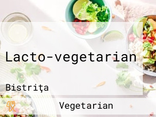 Lacto-vegetarian