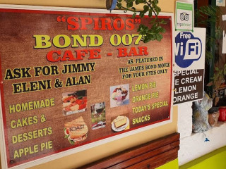 Spiros Bond 007 Cafe