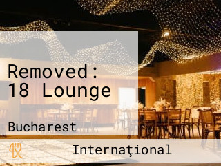 Removed: 18 Lounge