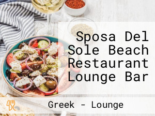 Sposa Del Sole Beach Restaurant Lounge Bar