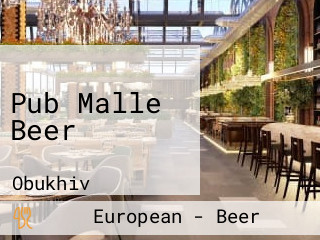 Pub Malle Beer