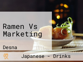 Ramen Vs Marketing