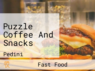 Puzzle Coffee And Snacks