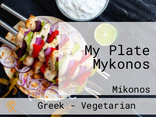 My Plate Mykonos