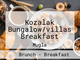 Kozalak Bungalow/villas Breakfast