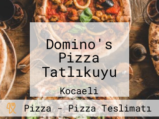 Domino's Pizza Tatlıkuyu De Kocaeli Carte