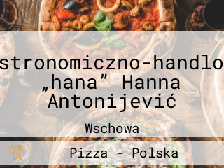 Gastronomiczno-handlowy „hana” Hanna Antonijević