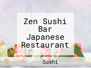 Zen Sushi Bar Japanese Restaurant