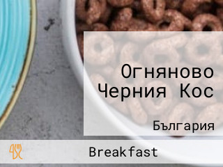 Огняново Черния Кос