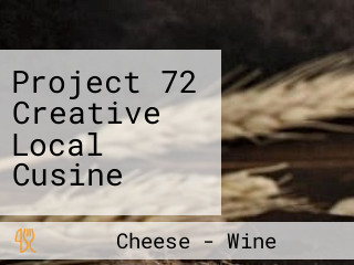 Project 72 Creative Local Cusine