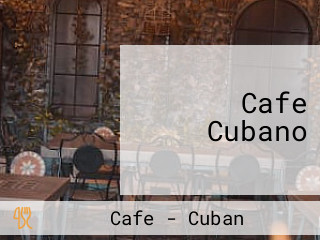 Cafe Cubano