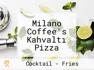 Milano Coffee's Kahvaltı Pizza Coffee Drink