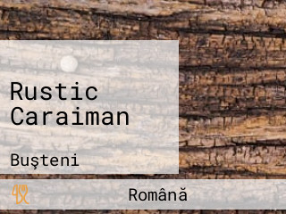 Rustic Caraiman