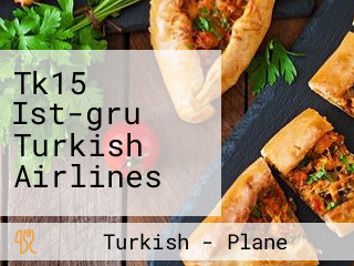 Tk15 Ist-gru Turkish Airlines